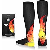NEWZILL Medical Compression Socks for Women & Men, 20-30 mmHg Knee-High Support for Circulation, All-Day Comfort for Work Travel Running Cycling and Fitness