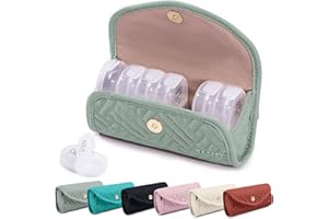 BAGSFY Weekly Pill Organizer 2 Times a Day in a Cute Fabric Pill Case, Medicine Bag, AM PM Pill Box 7 Day, Portable Medication Travel Case for Pills, Vitamins, Fish Oils, Supplements.