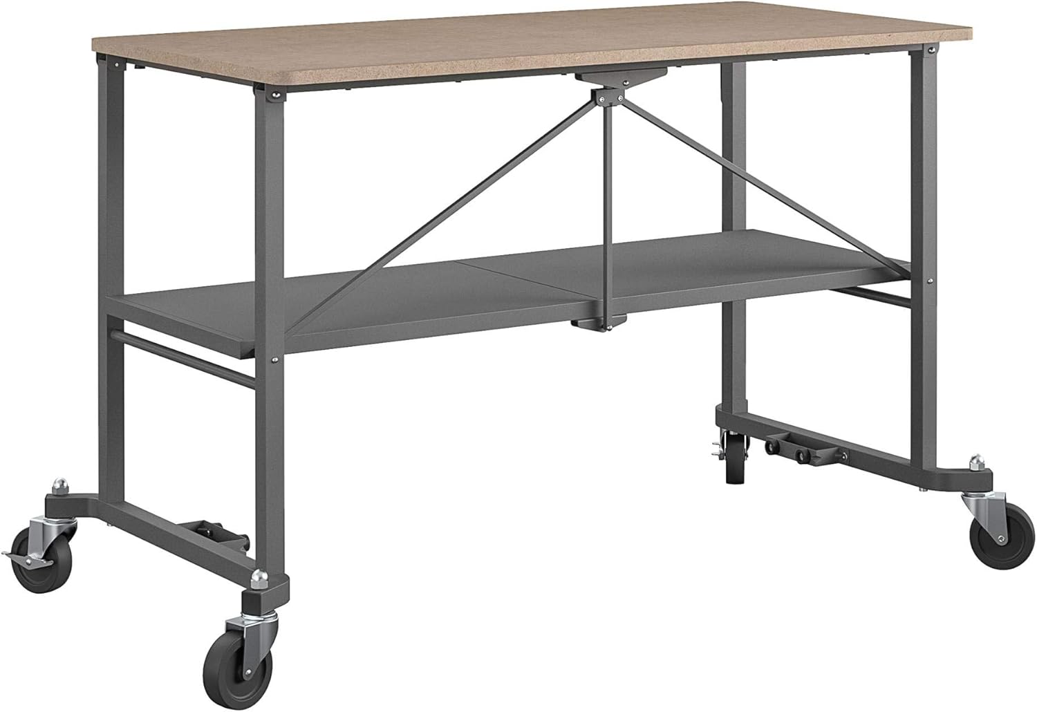 COSCO 66721DKG1E Folding Workbench and Table, Dark Gray - - 