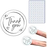 700 Pieces, 1 inch - Thank You Stickers Labels for Small Business, Packaging