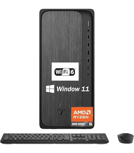 Amazon.com: HP Elite 805 G9 Desktop Computer - AMD Ryzen 7 8700G