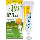 Ayr Saline Nasal Gel, With Soothing Aloe, 0.5 Ounce Tube (Pack of 1)