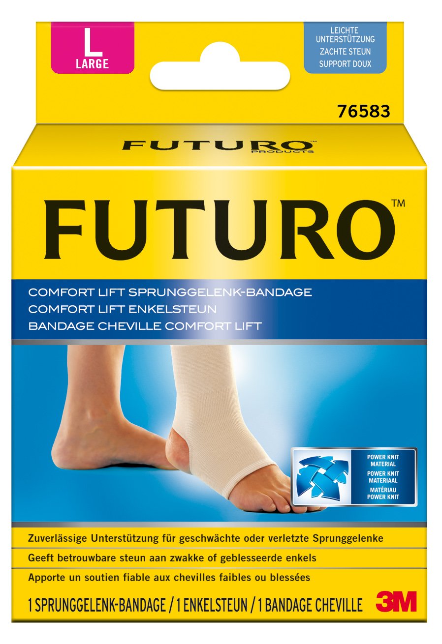 Futuro Comfort FUT76581 Ankle Brace Can be Worn on Either Side