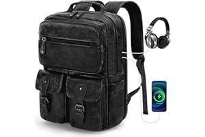 Travel Backpack for Men 15.6 Inch Laptop Bag with USB Charging Port Waterproof Laptop Backpack Carry On Computer Bag