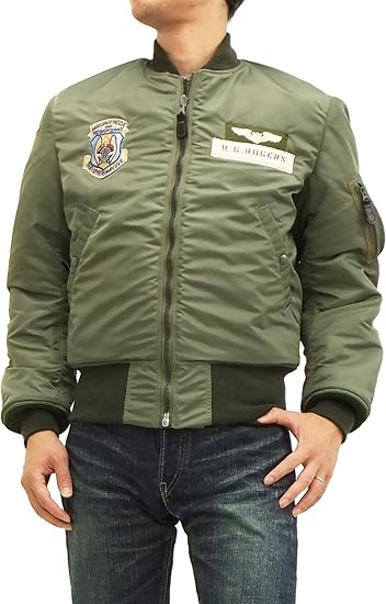 Amazon バズリクソンズ Buzz Rickson S Ma 1 フライトジャケット Br 東洋エンタープライズ セージグリーン Xl コート ジャケット 通販