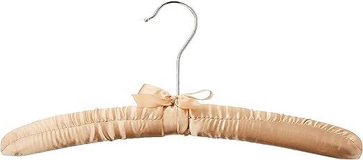 satin padded baby hangers