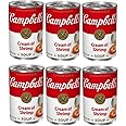 Campbell's Cream of Shrimp Condensed Soup, 10.5 oz (Pack of 6)