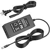 48V NVR Charger Fit for Lorex 4K 8ch 1HDD 8PoE NVR Network Video Recorder | Power Cord AC Adapter Fit for Reolink RLN8-410 16CH PoE Power Supply for Lorex N841A8-Z NR818-N LNR110 LNR118 QT874 QC8016