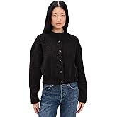 Leset Women's Mica Collarless Blouson Jacket