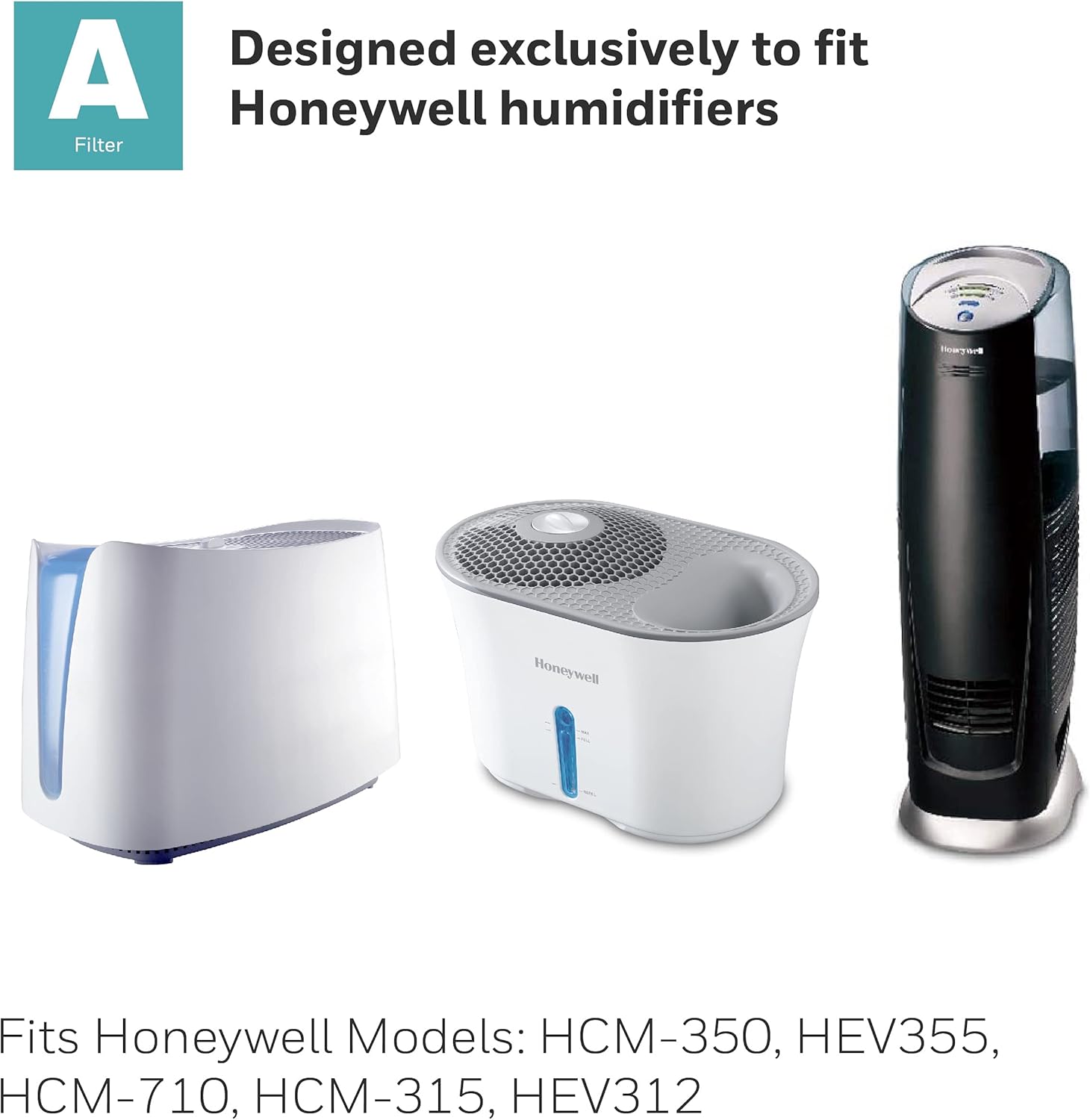 Honeywell Home Humidifier Filter Replacement, Wicking Filter “A,” Pack of 1, HAC504: Home & Kitchen