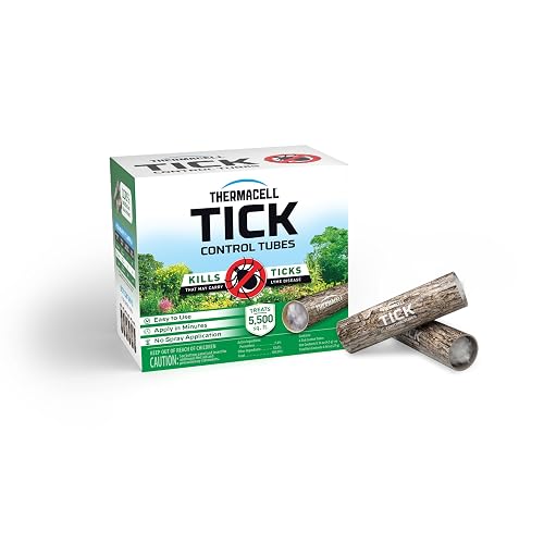 Thermacell Tick Control Tubes for Yards; Protects from Ticks; No Spray ...