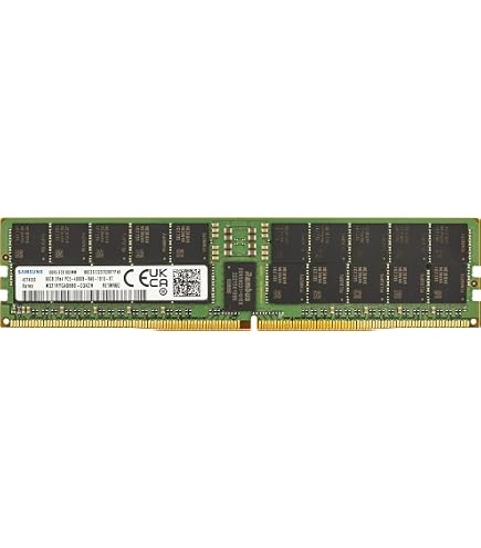 Samsung 64GB DDR5 4800MHz PC5-38400 ECC RDIMM 2Rx4 (EC8 10x4) Dual