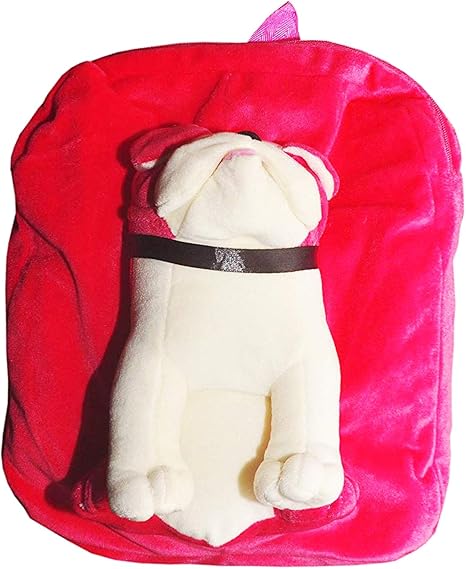 Punyah Creations Dog Full face Toy pithu Bag,Pink