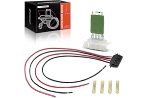 A-Premium Blower Motor Resistor Compatible with Volkswagen Jetta 2005-2015, Beetle 2012-2017, Eos 2007-2016, Golf 2010-2013, 