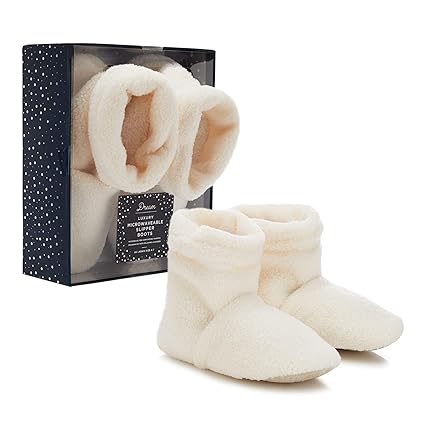 Dream Kids Cream Sherpa - Zapatillas de microondas para ...