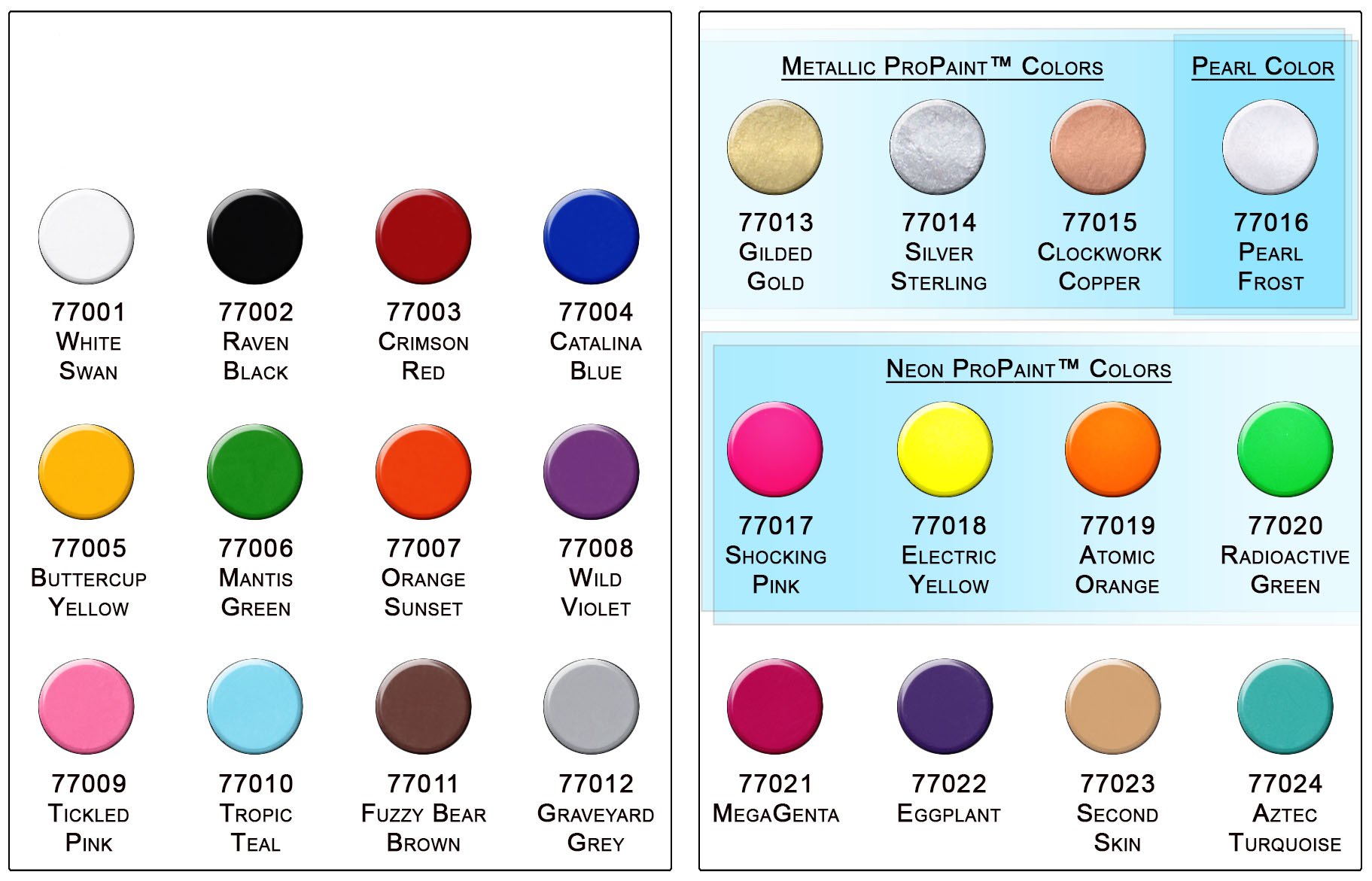 Graftobian ProPaint Raven Black 1 Ounce