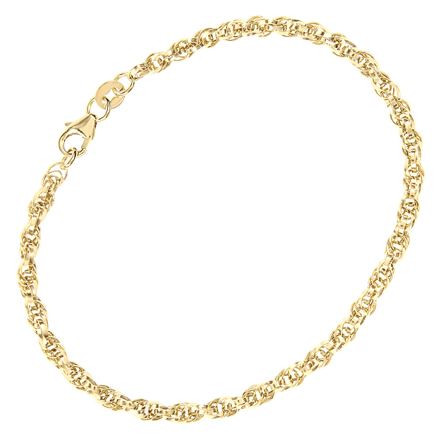Citerna Women Gold Link Bracelet of Length 19cm BT1802Y