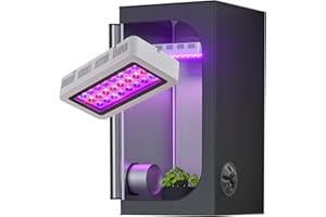 TopoGrow LED 300W Grow Light kit W32 x32 x63 600D Grow Tent Germination Kits Indoor Hydroponics System