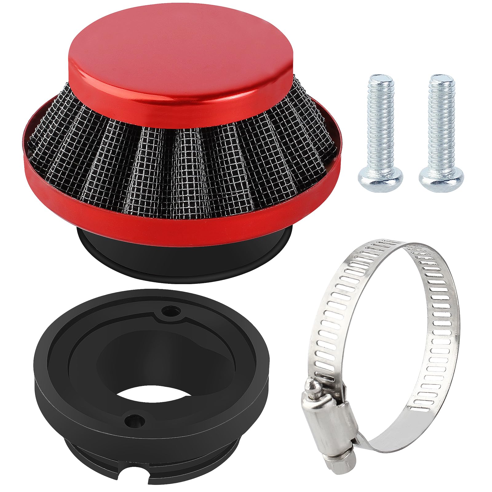 Filtro Aria GOOFIT 58mm Per Scooter 47cc 49cc ATV Pocketbike Mini Quad - Blu - Foto 6