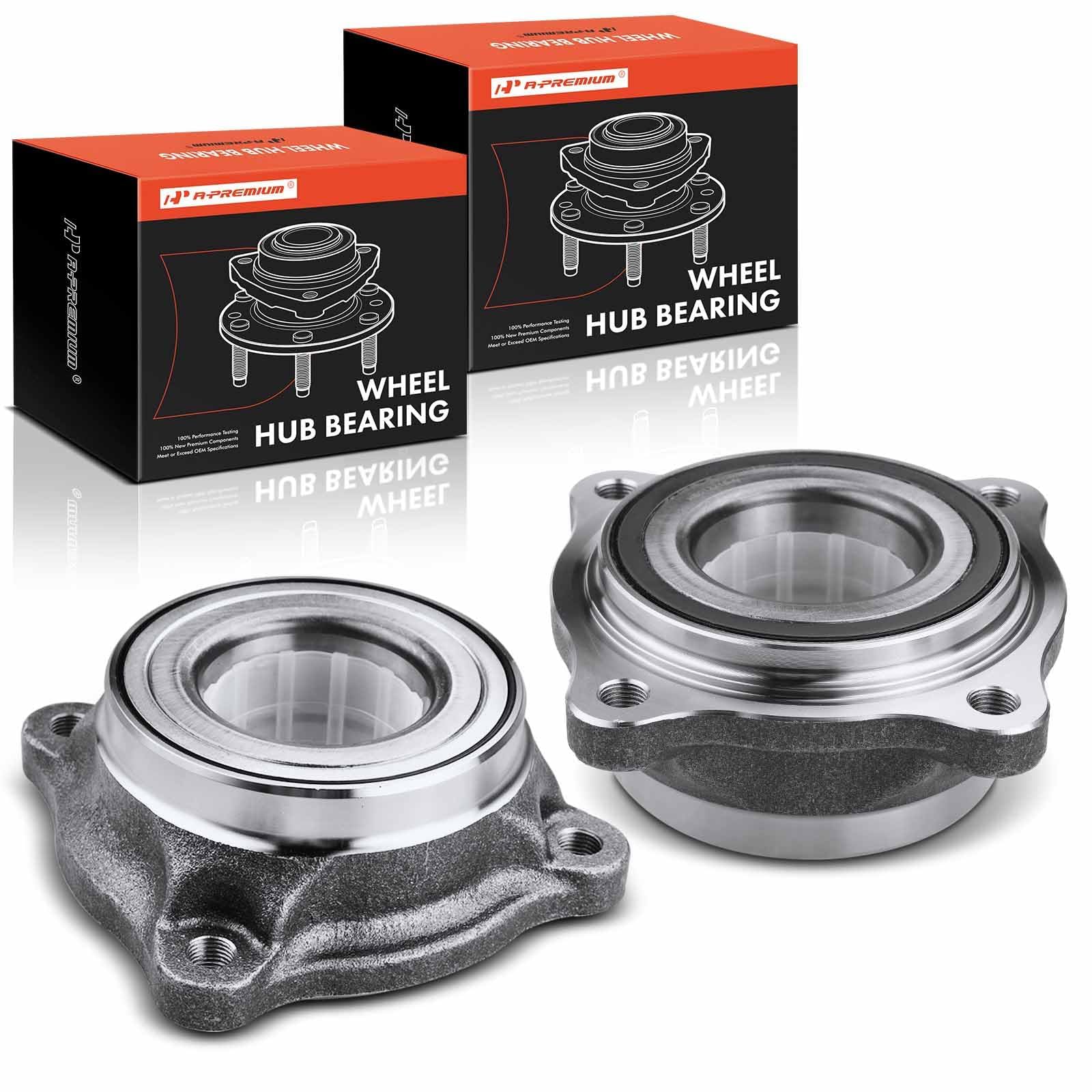 Photo 1 of A-Premium 2 x Rear Wheel Bearing and Hub Assembly Compatible with Toyota Sequoia 2008-2020