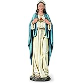 Renaissance Collection Joseph's Studio by Roman Exclusive Immaculate Heart of Mary Figurine, 10-Inch