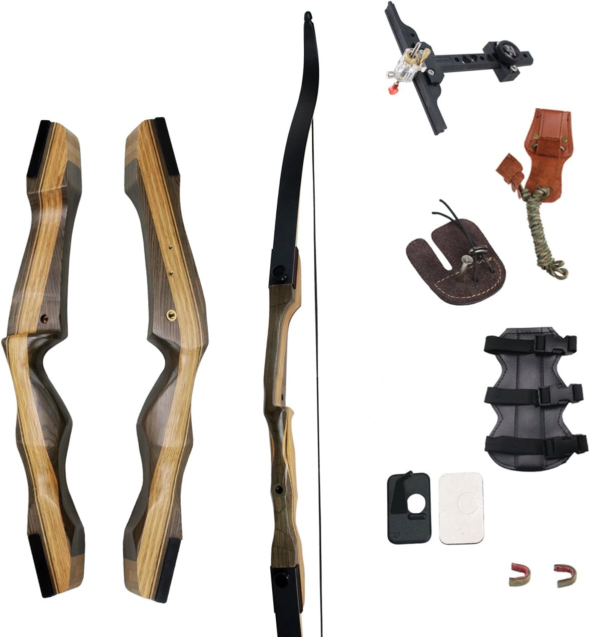 SinoArt 70" Takedown Recurve Bow Adult Archery Competition Athletic Bow