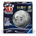 Ravensburger Glow-in-The-Dark Moon 72 Piece 3D Jigsaw Puzzle for Adults and Kids - 11586 - Great Gift for Any Birthday, Holiday, or Special Occasion