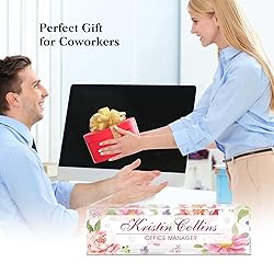 Custom Name Plate for Desk, Acrylic Office Decor