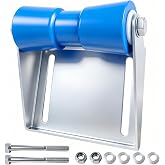 XIANGZI 8inch/10inch/12inch Boat Trailer Rollers with Brackets | Galvanized Steel,Keel Roller Kit for Boat Trailer
