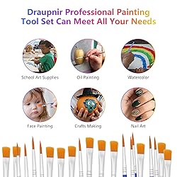 20 Strips 120 Pots Empty Paint Pots Strips With Lid
