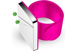 YARRD Pink Sewing Pins Holder Wristband – Silicone Pin Holder for Sewing Hot Pink Wristband for Straight Pins Sewing Silicone Wristband for Hair Pin Wristband for Hair Stylist Seamstress Crafts