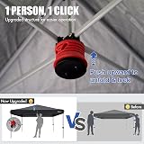 Portal 3m x 3m Pop Up Gazebo Heavy Duty Instant Shelter view 2