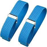 SUITUA Classic Sleeve Garters for Men Women, Elastic Armband Sleeve Holder