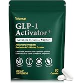 GLP-1 Weight Management Appetite Control with Berberine, 90 Caps, 45-Day | Vegan, Gluten-Free Capsules for Appetite &amp; Craving Support with Berberine, Akkermansia &amp; Green Tea EGCG, + L-Theanine &amp; More