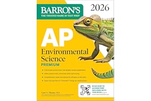 AP Environmental Science Premium, 2026: Prep Book With 5 Practice Tests + Comprehensive Review + Online Practice (Barron's AP Prep)
