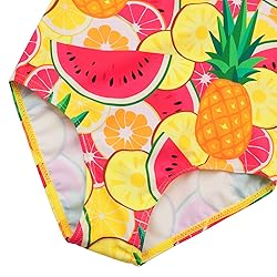 Girls Long Sleeve Swimsuit One Piece Rashguard