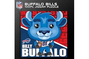 MasterPieces Officially Licensed Billy Buffalo - Buffalo Bills Mascot 100 Piece Kids Puzzle