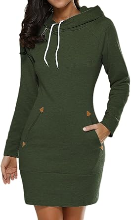 hoodie sweatshirt dress plus size