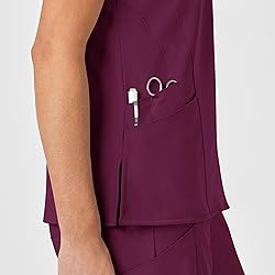 WonderWink W123 Women’s Stylized V-Neck Scrub Top