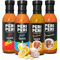 Amazon.com : DiChickO's Peri Peri Sauce Variety Pack - 12 fl oz ...