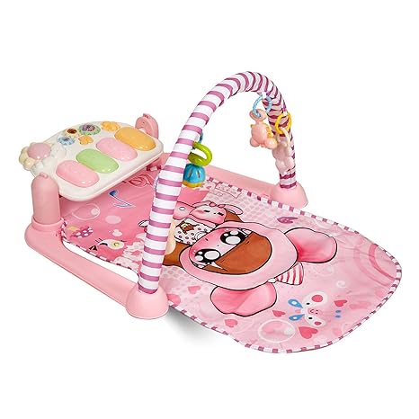 pink baby gym