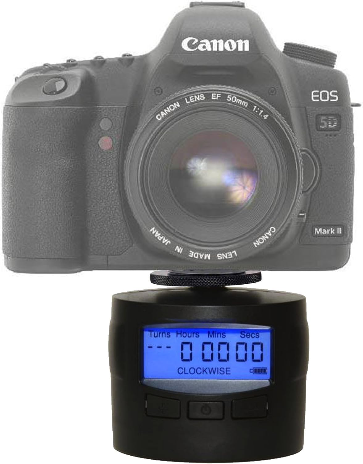 TurnsPro - Time Lapse Camera Mount - Panning Rotating 360 for GoPro DSLR iPhone. Motorised Pan Head for Panoramic Photos : Camera & Photo
