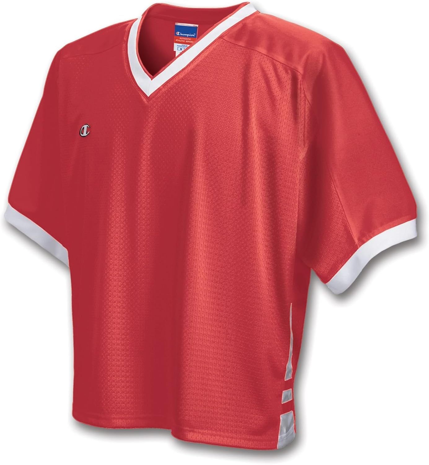 Champion Men's Mesh Lacrosse Jersey, Youth XLScarlet/White at Amazon