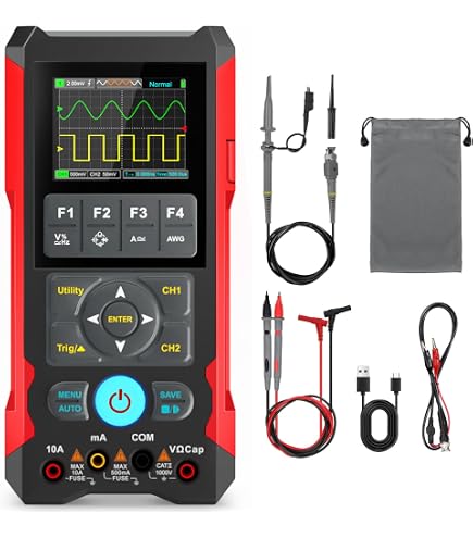 Echouswin ZT-703S 3 in 1 Handheld Oscilloscope Multimeter DDS