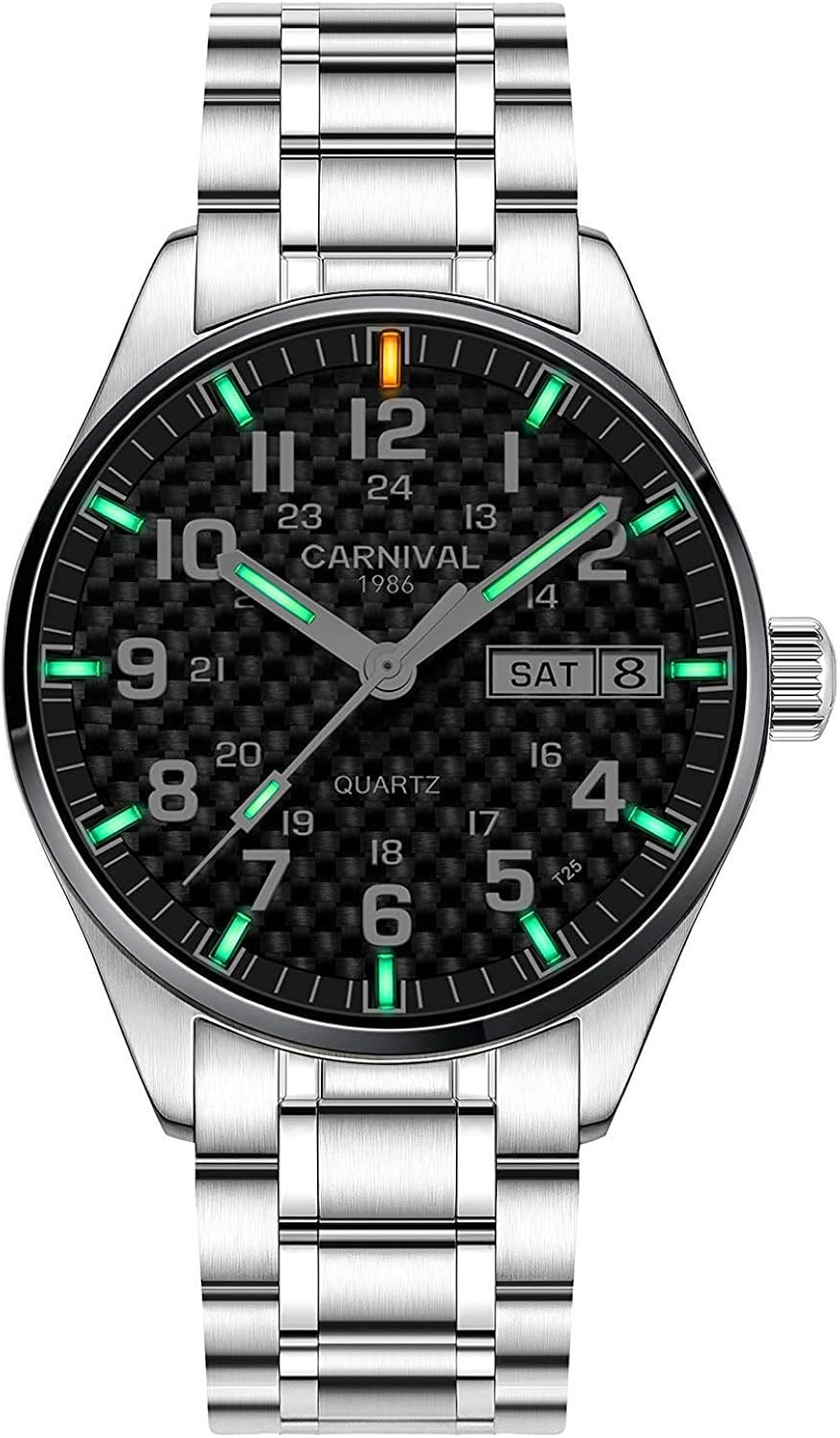 gosasa tritium luminous dive watch