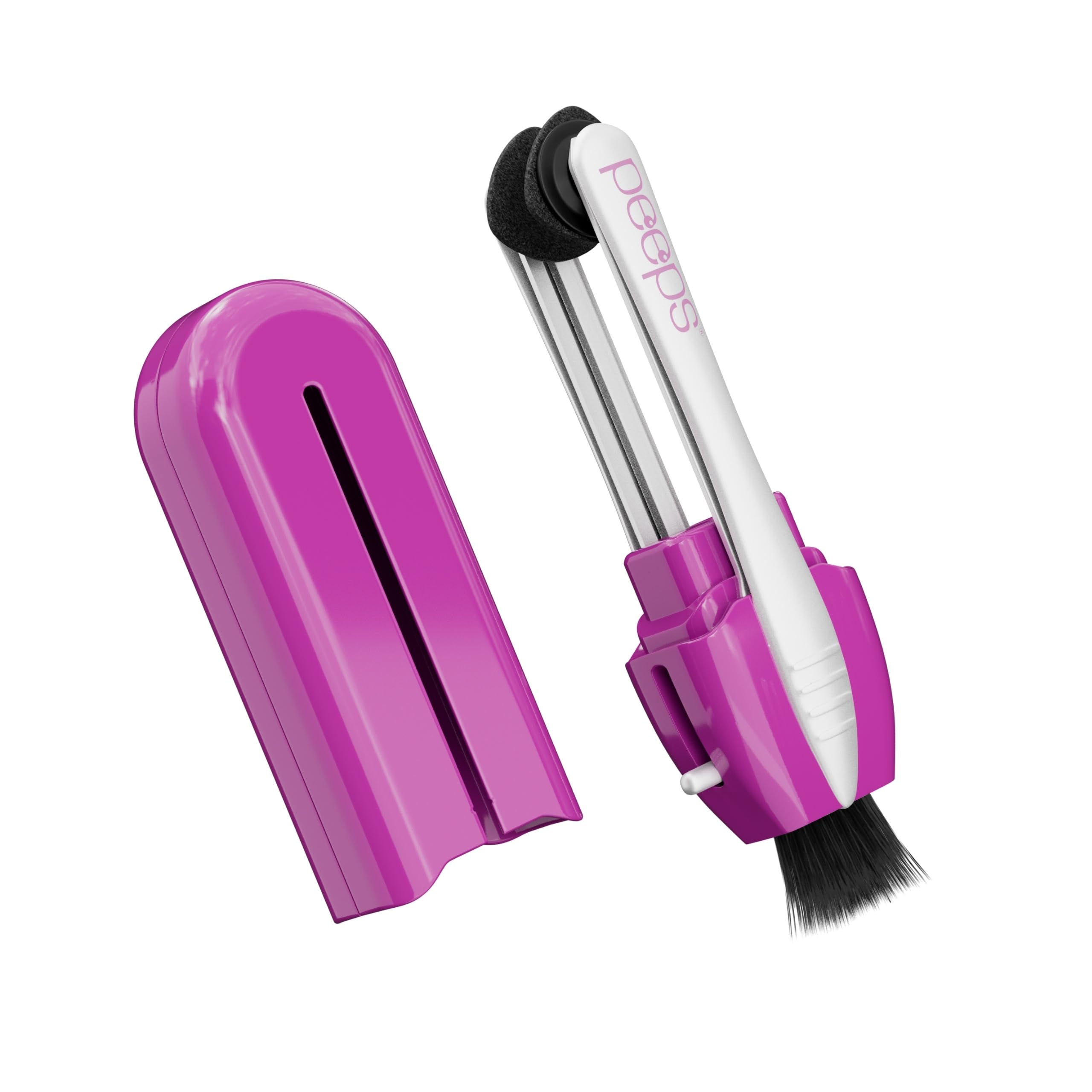 Peeps Eyeglass Cleaner - Carbon Lens Cleaning Tool for Glasses, Spectacles, Sunglasses, Reading Glasses - No Wipes or Cloth (Purple)