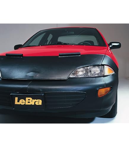 LeBra Covercraft Custom Front End Cover – Black 2-Piece | Fits 2011-2013 Ford Fiesta Sedan – Protects Against Chips & Bugs