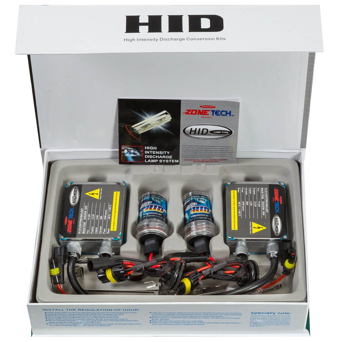 HID Xenon Premium Headlight Conversion Kit DC H11 8000K eBay