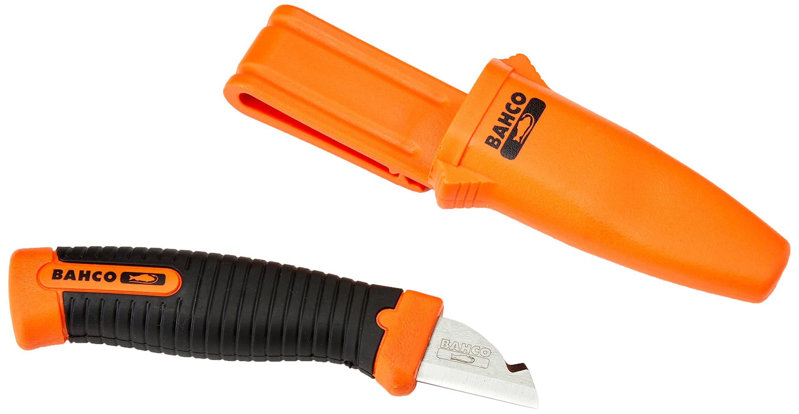 Bahco Electrician Knife Stripper IR2446-EL, Wire Stripper, Metal, Orange