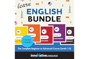 Learn English Bundle: The Complete Beginner to Advanced Course (Levels 1-5)